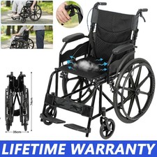 Lightweight Folding Wheelchair