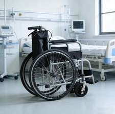 Folding Transport Wheelchair